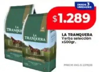 Supermayorista Vital La tranquera yerba selección oferta