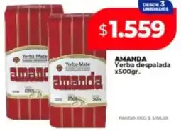 Supermayorista Vital Amanda yerba despalada oferta