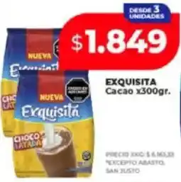 Supermayorista Vital Exquisita cacao oferta