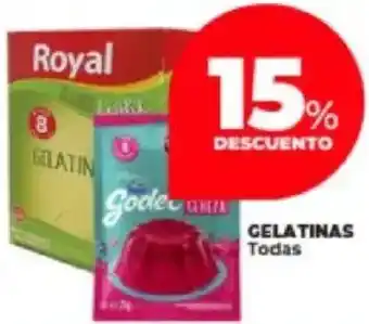 Supermayorista Vital Gelatinas todas oferta