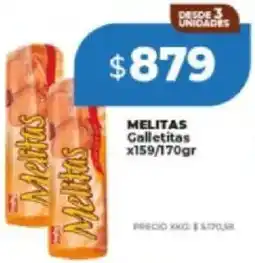 Supermayorista Vital Melitas galletitas oferta