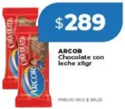 Supermayorista Vital Arcor chocolate con leche oferta