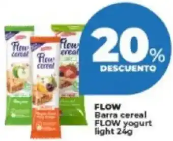 Supermayorista Vital Flow barra cereal flow yogurt light oferta