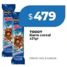 Supermayorista Vital Toddy barra cereal oferta