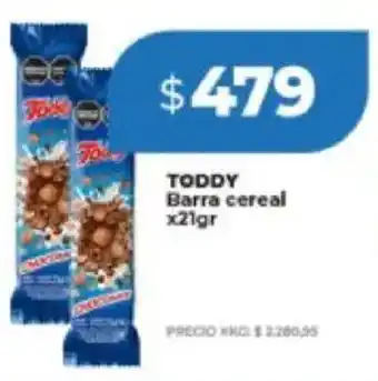 Supermayorista Vital Toddy barra cereal oferta