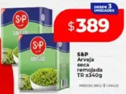 Supermayorista Vital S&p arveja seca remojada oferta