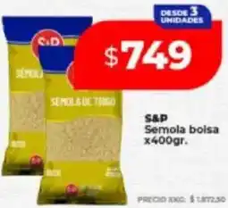 Supermayorista Vital S&p semola bolsa oferta