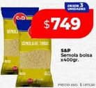 Supermayorista Vital S&p semola bolsa oferta