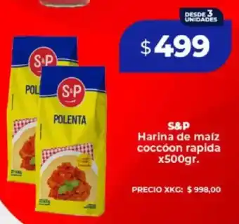 Supermayorista Vital S&p harina de maíz coccoon rapida oferta