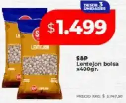 Supermayorista Vital S&p lentejon bolsa oferta