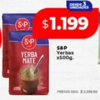 Supermayorista Vital S&p yerbas oferta