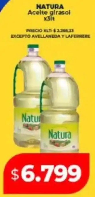 Supermayorista Vital Natura acelte girasol oferta