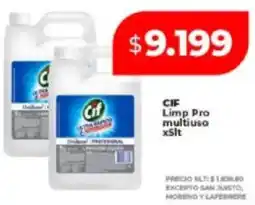 Supermayorista Vital Cif limp pro multiuso oferta
