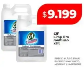 Supermayorista Vital Cif limp pro multiuso oferta