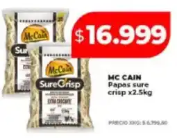 Supermayorista Vital Mc cain papas sure crisp oferta