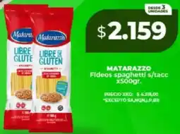 Supermayorista Vital Matarazzo fideos spaghetti s/tacc oferta