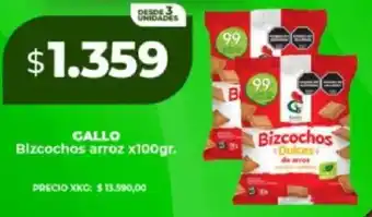 Supermayorista Vital Gallo bizcochos arroz oferta