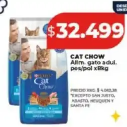 Supermayorista Vital Cat chow allm. gato adul. pes/pol oferta
