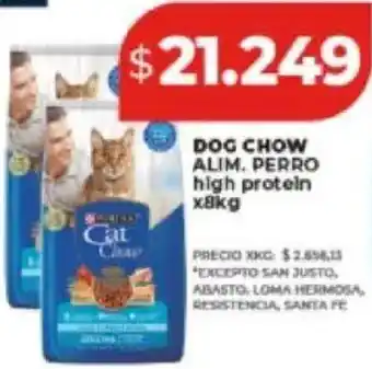 Supermayorista Vital Dog chow alim. perro high protein oferta