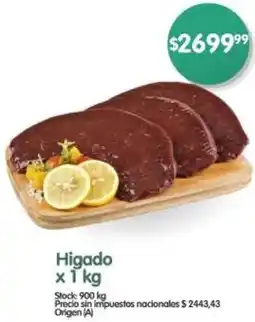 Supermercados Buenos Días Higado oferta