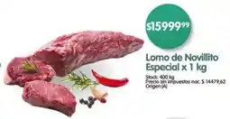 Supermercados Buenos Días Lomo de novillito especial oferta