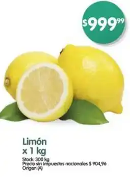 Supermercados Buenos Días Limón oferta