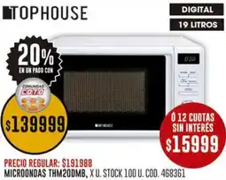 Coto Tophouse microondas oferta