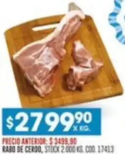 Coto Rabo de cerdo oferta