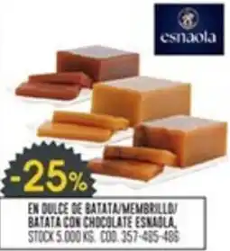 Coto En dulce de batata/membrillo/ batata con chocolate esnagla oferta