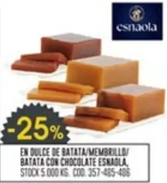 Coto En dulce de batata/membrillo/ batata con chocolate esnagla oferta