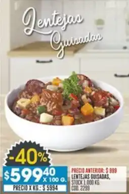 Coto Lentejas guisadas oferta