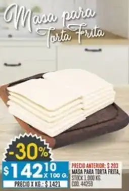Coto Masa para torta frita oferta