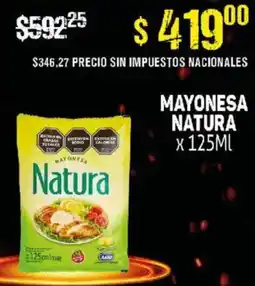 Makro Natura mayonesa oferta
