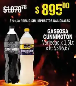 Makro Gaseosa cunnington variedad oferta