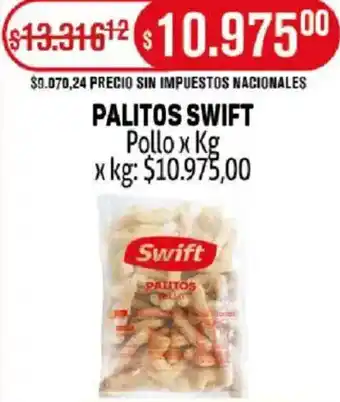 Makro Swift palitos pollo oferta