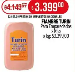 Makro Turín fiambre para emparedados oferta