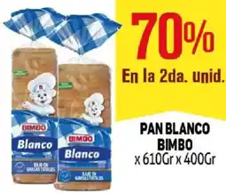 Makro Bimbo pan blanco oferta