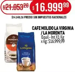 Makro Cafe molido la virginia /la morenita oferta