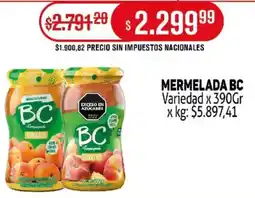 Makro BC mermelada variedad oferta