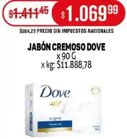 Makro Dove jabón cremoso oferta
