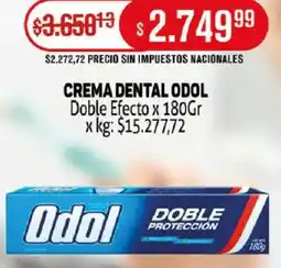 Makro Odol crema dental doble efecto oferta
