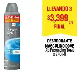 Makro Dove desodorante masculino oferta