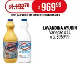 Makro Ayudin lavandina variedad oferta