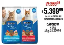 Makro Purina catchow oferta