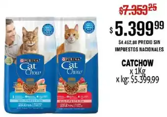 Makro Purina catchow oferta