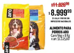 Makro Aro alimento para perros carn/veg oferta