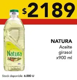 Nini Mayorista Natura aceite girasol oferta