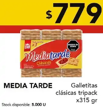 Nini Mayorista Media tarde galletitas clásicas tripack oferta