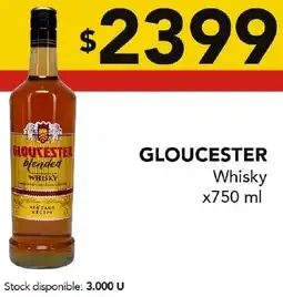 Nini Mayorista Gloucester whisky oferta