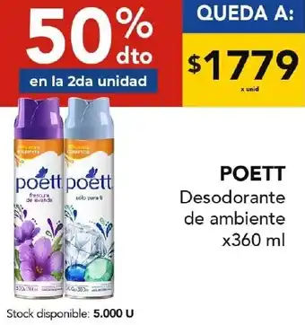 Nini Mayorista Poett desodorante de ambiente oferta